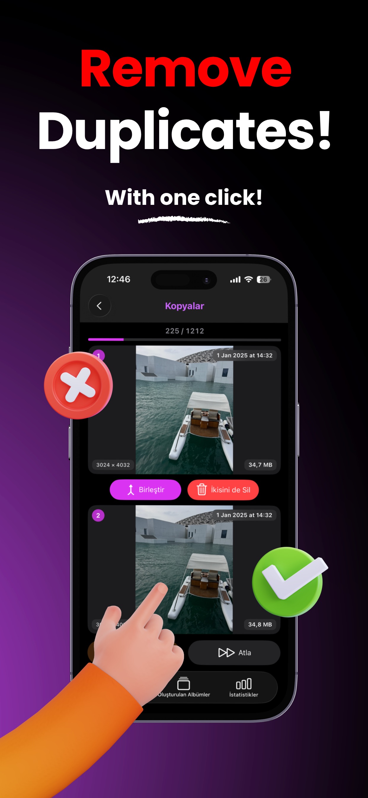 Solo.Swipe iPhone Screen 2
